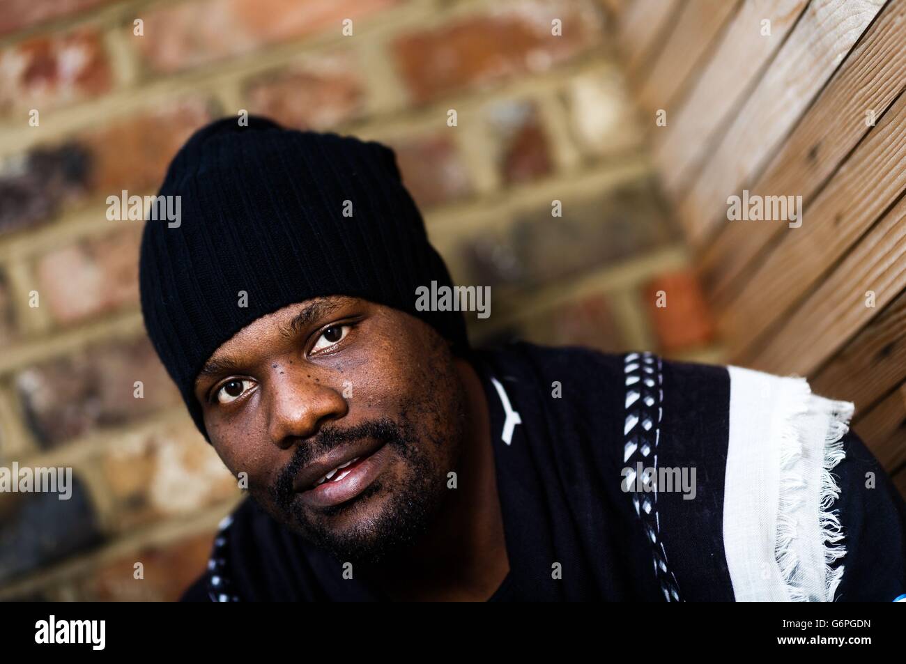 Boxen - Chisora, Walsh und Buglioni Pressekonferenz - Fredericks Restaurant Stockfoto