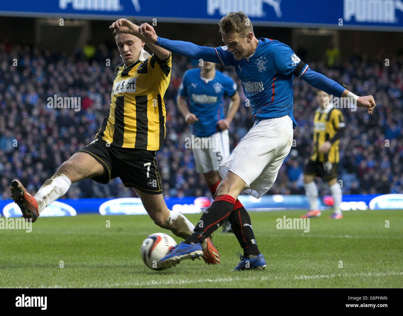 Fußball - Scottish League One - Rangers V East Fife - Ibrox Stockfoto