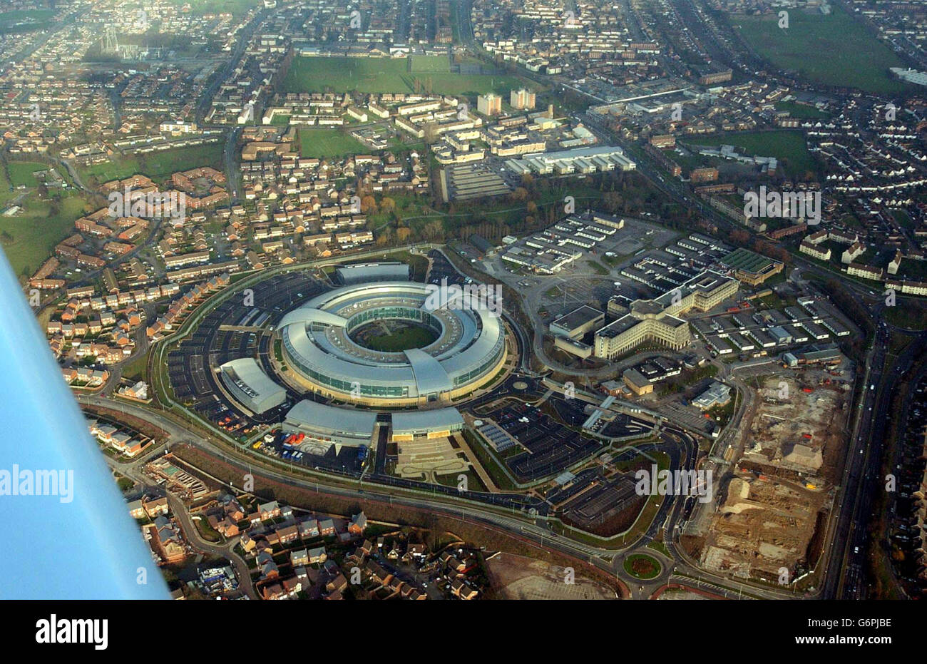 Sitz der Regierung-Kommunikation Stockfoto