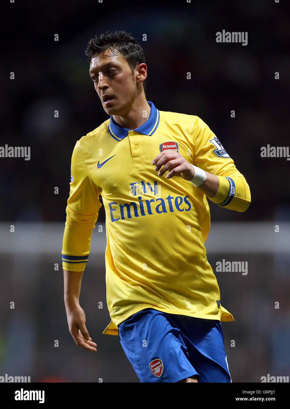 Fußball - Barclays Premier League - Aston Villa V Arsenal - Villa Park Stockfoto