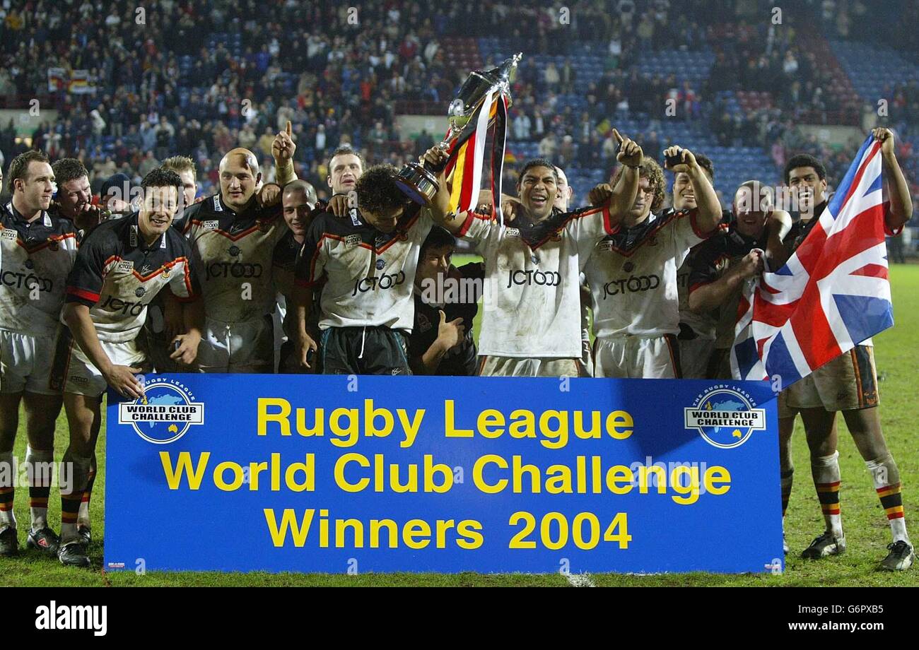 Rugby League - der World Club Challenge 2004 - Bradford Bulls V Penrith Panthers - Alfred McAlpine Stadium, Huddersfield Stockfoto