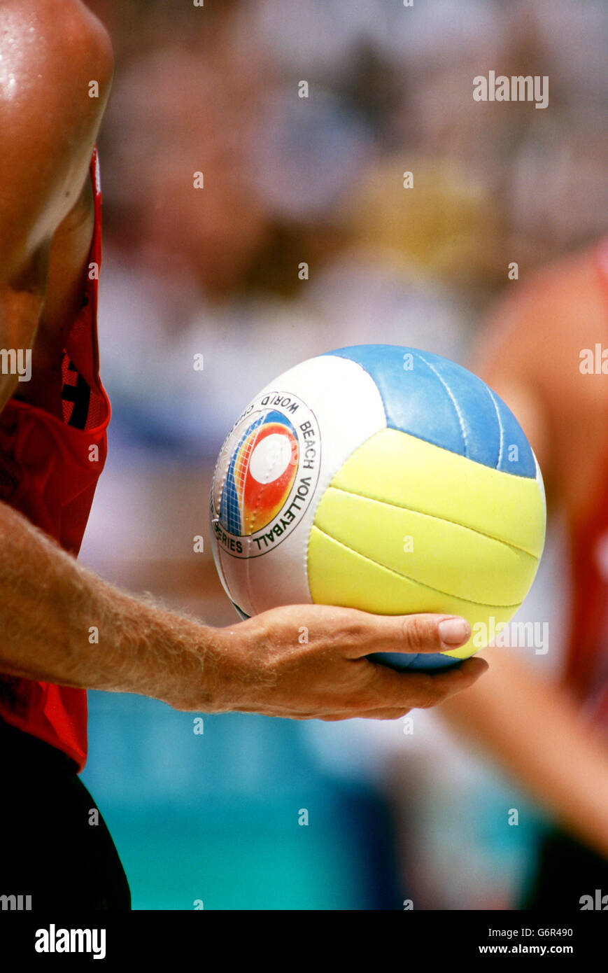 Atlanta olympic games beach volleyball Fotos und Bildmaterial in
