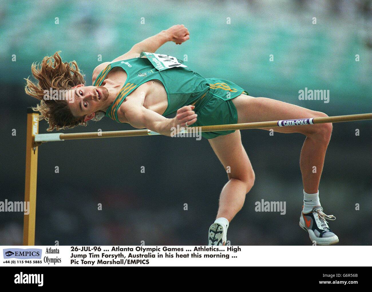 Atlanta Olympische Spiele Leichtathletik Hochsprung -Fotos Und ...