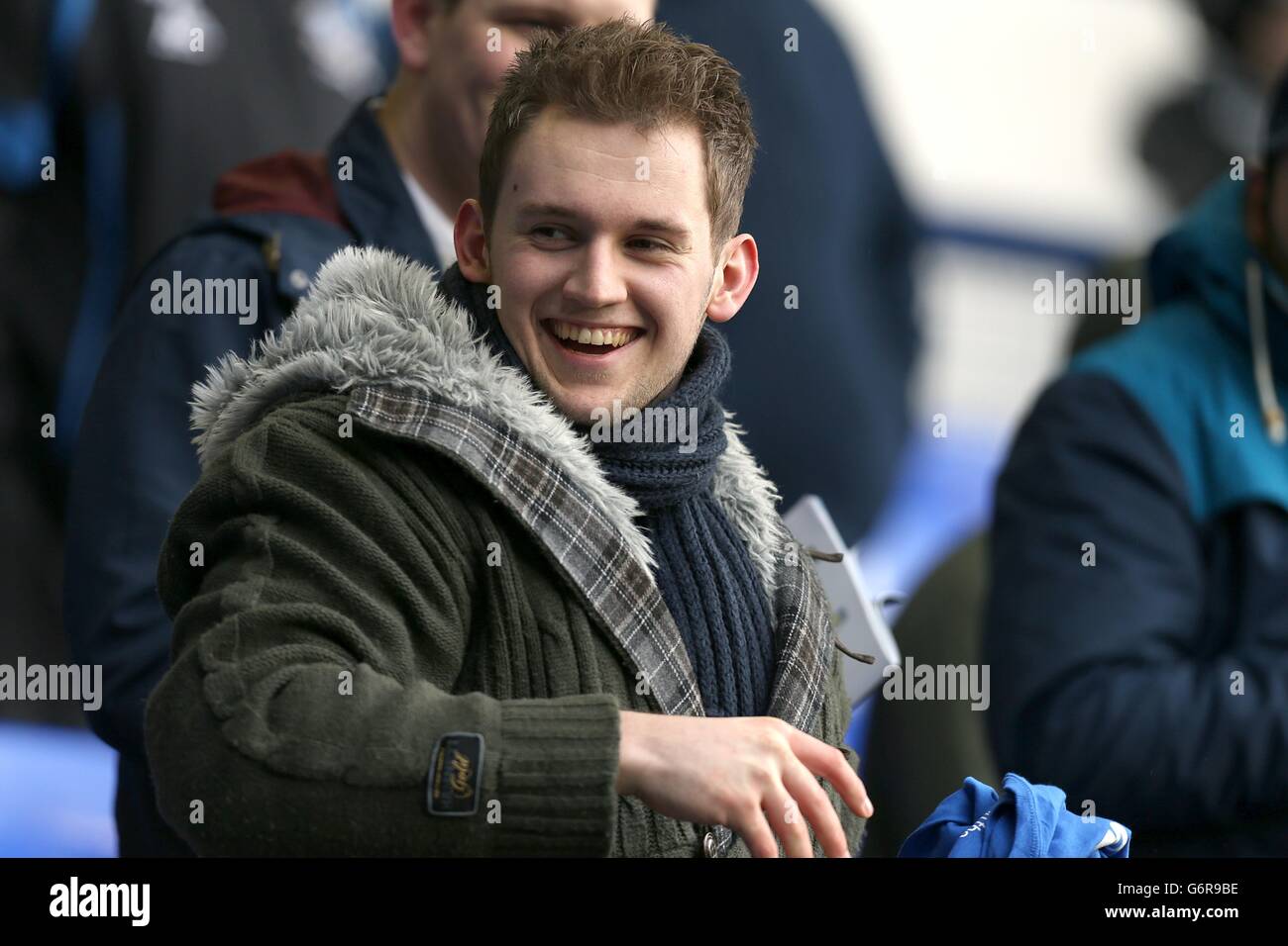 Fußball - Barclays Premier League - Everton V Aston Villa - Goodison Park Stockfoto