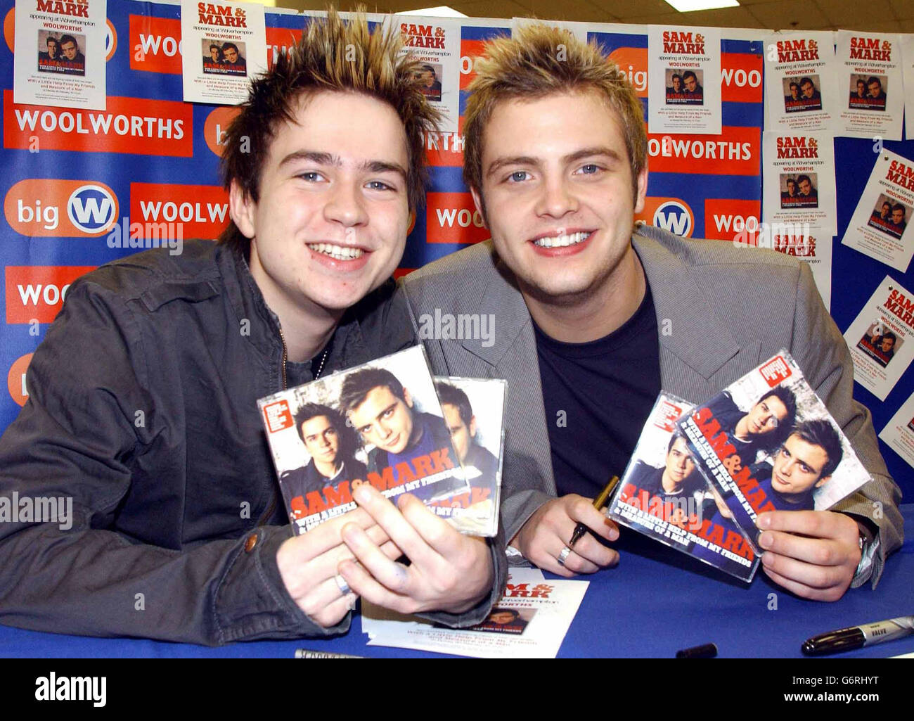 SHOWBIZ-Charts Stockfoto