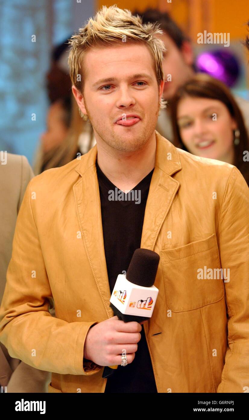 Nicky Byrne MTV TRL Stockfoto