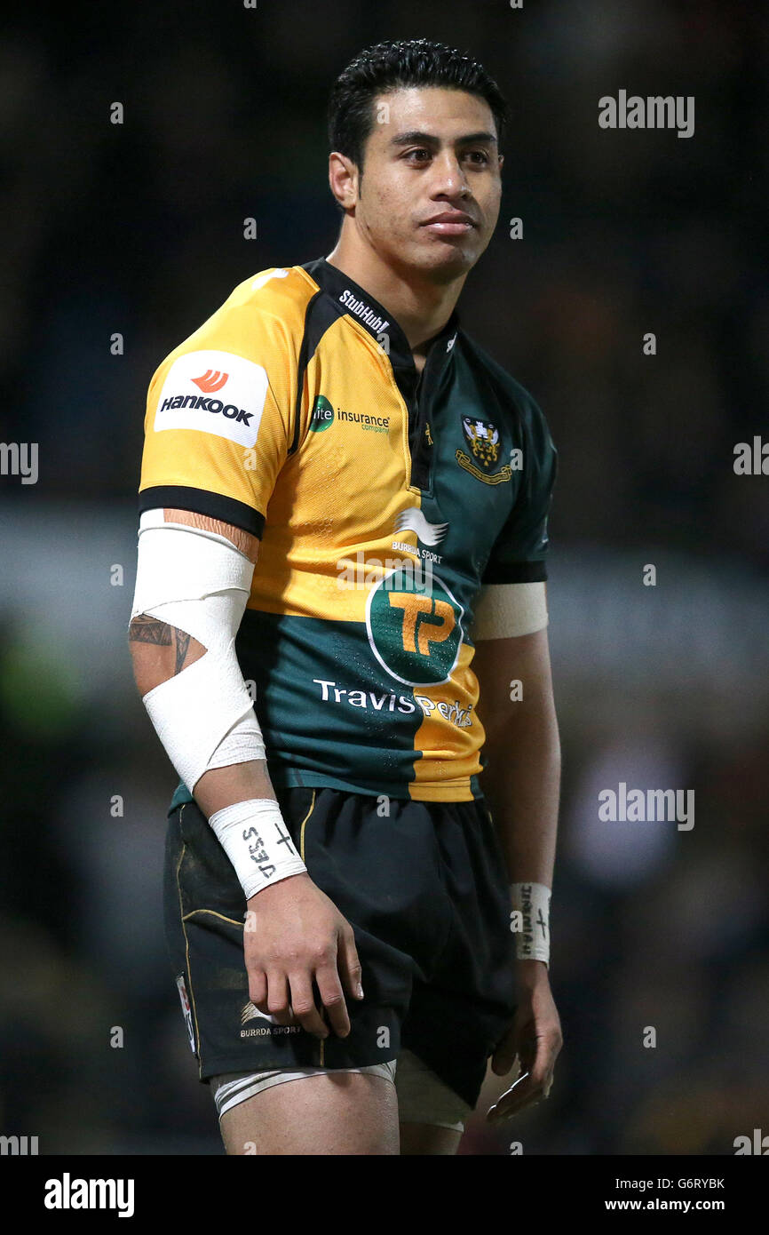 Rugby-Union - Heineken Cup - ein Pool - Northampton Saints V Castres - Franklin Gardens Stockfoto