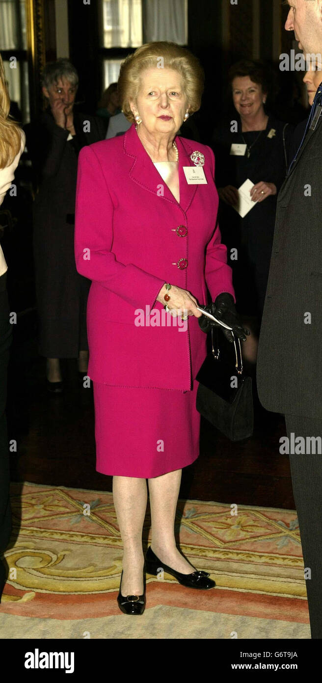 KÖNIGLICHEN Frauen Margaret Thatcher Stockfoto