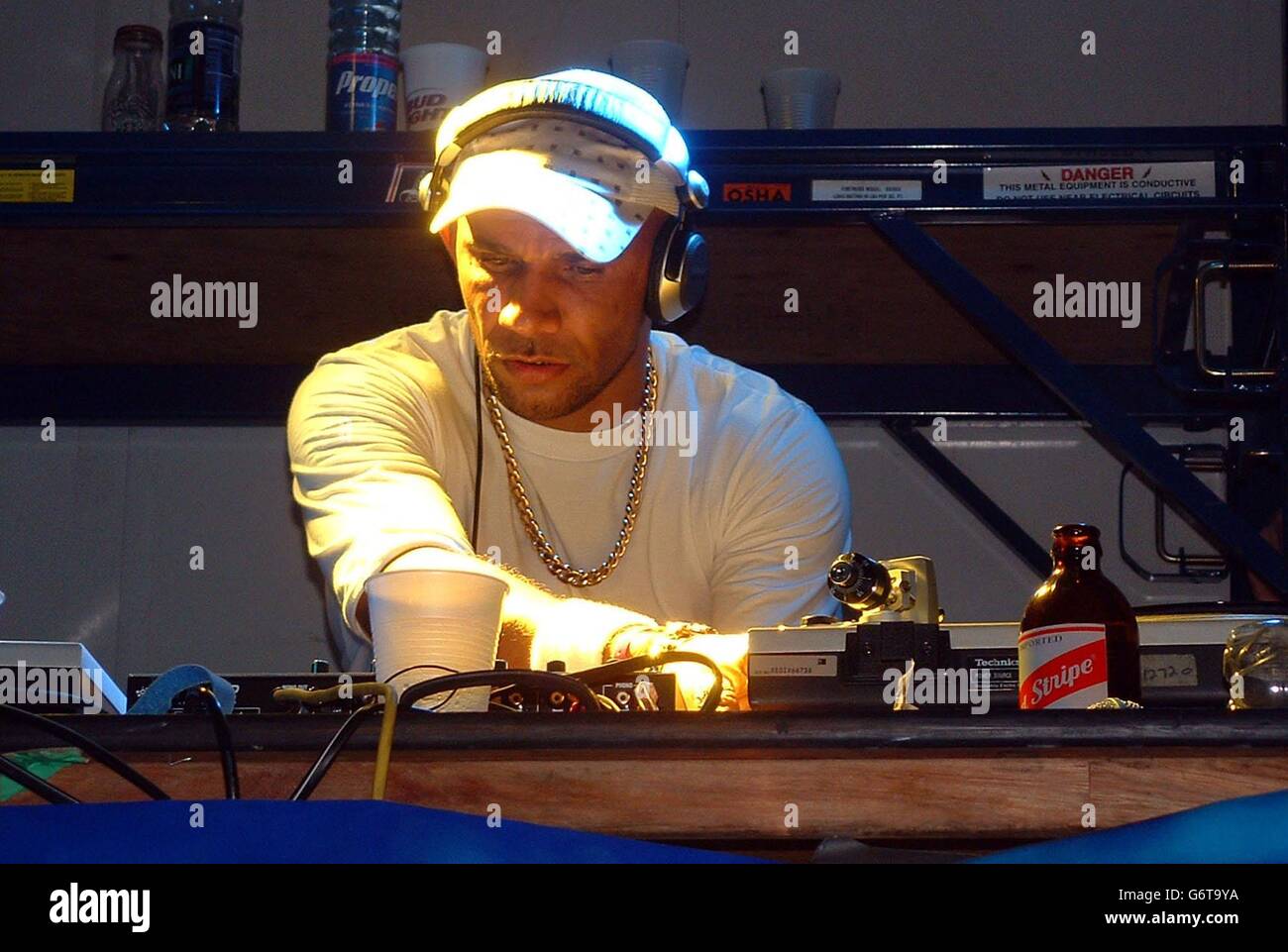 DJ-Goldie auf Ultra Music Festival Stockfoto