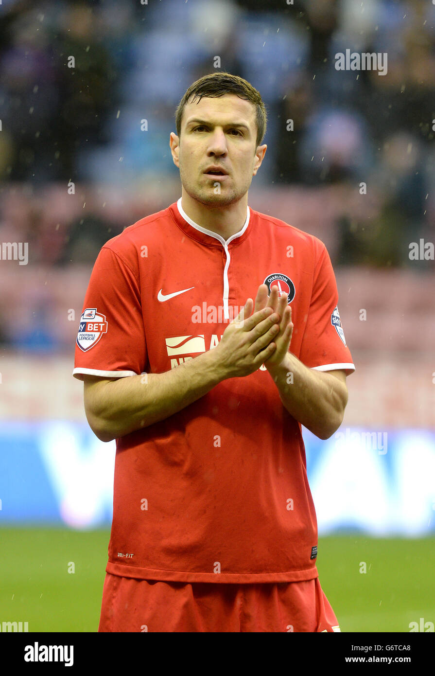 Fußball - Himmel Bet Meisterschaft - Charlton Athletic Wigan Athletic V - DW-Stadion Stockfoto