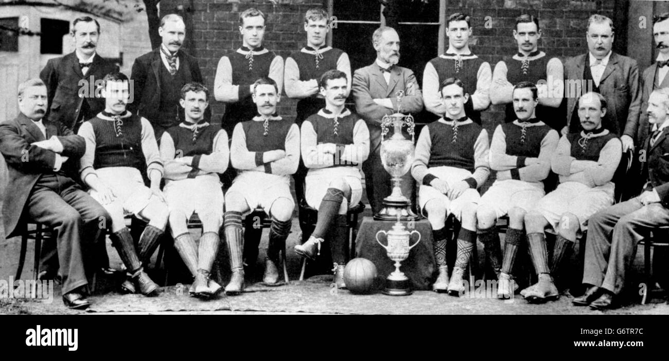 Aston Villa 1896-97 Stockfoto