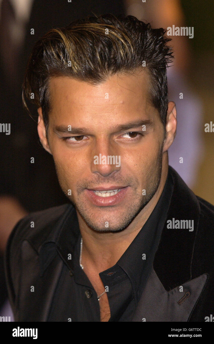 Ricky Martin Vanity Fair 2004 Stockfotografie Alamy