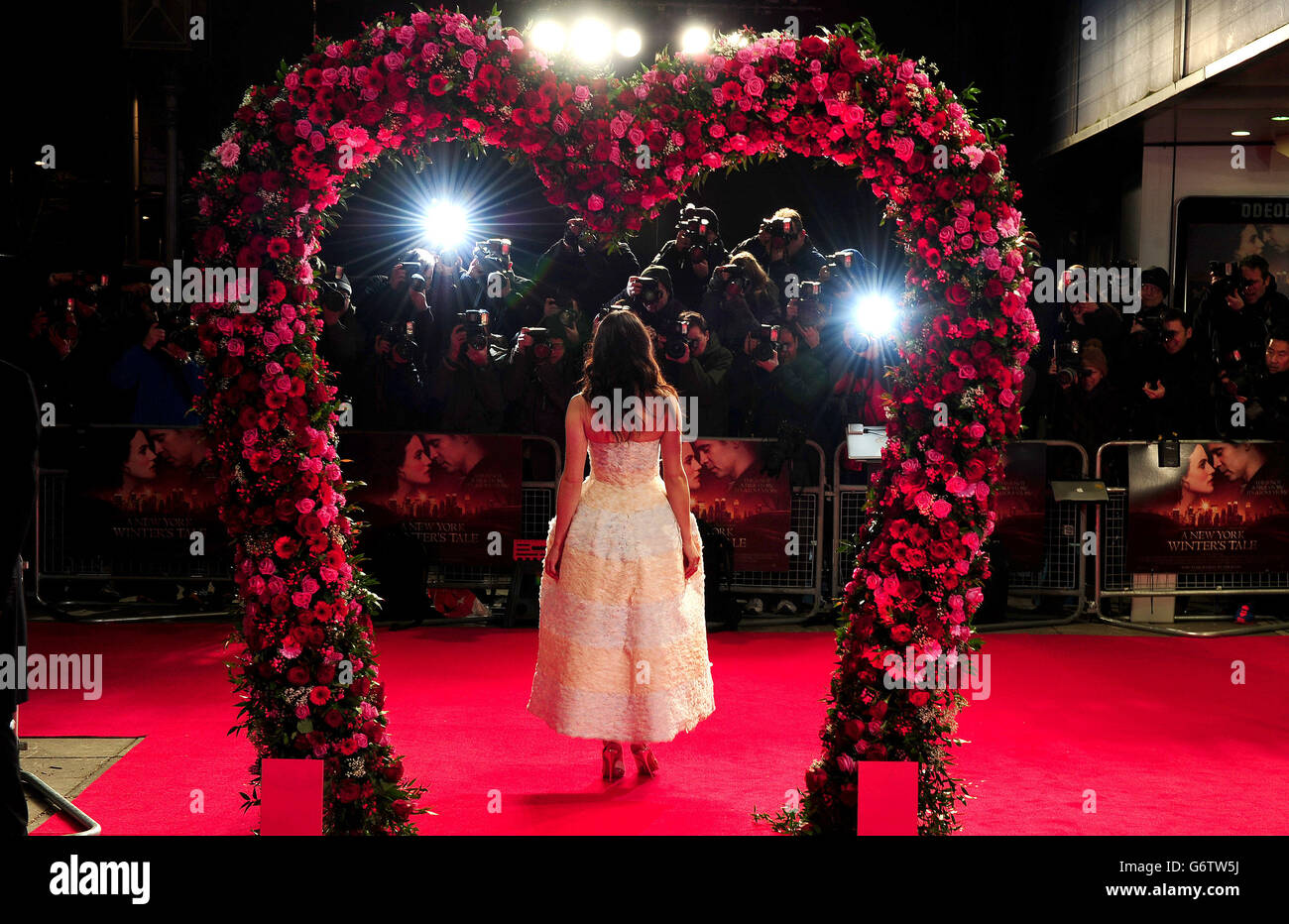 Ein New Yorker Winter Tale Premiere - London Stockfoto
