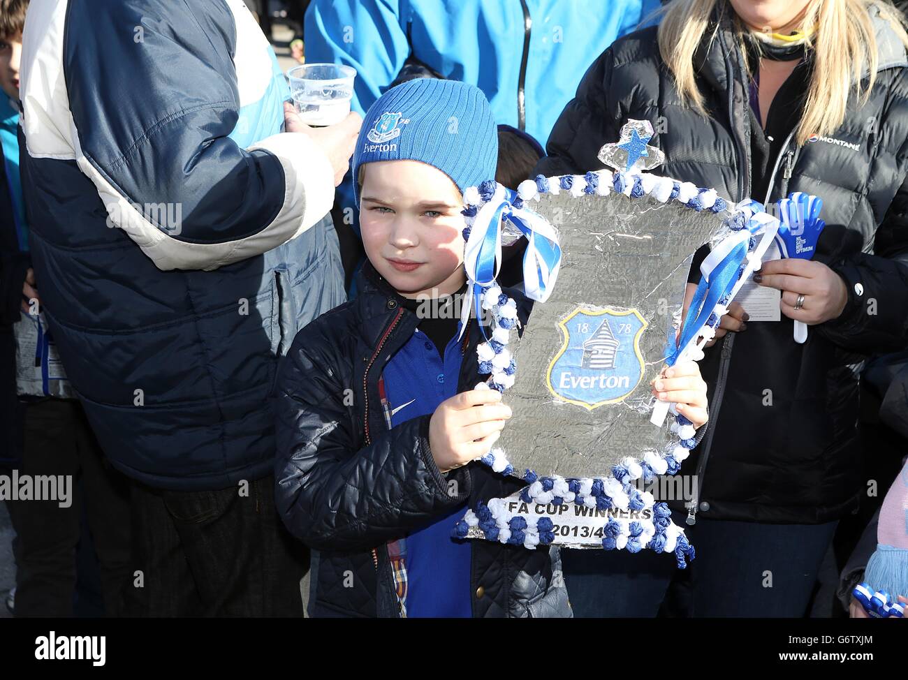 Fußball - FA-Cup - 5. Runde - Everton V Swansea - Goodison Park Stockfoto
