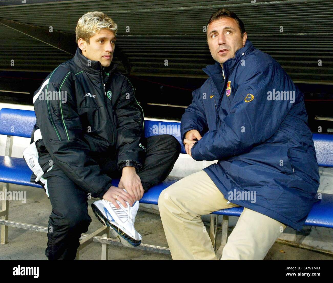 Keltische Fußballtraining Stockfoto