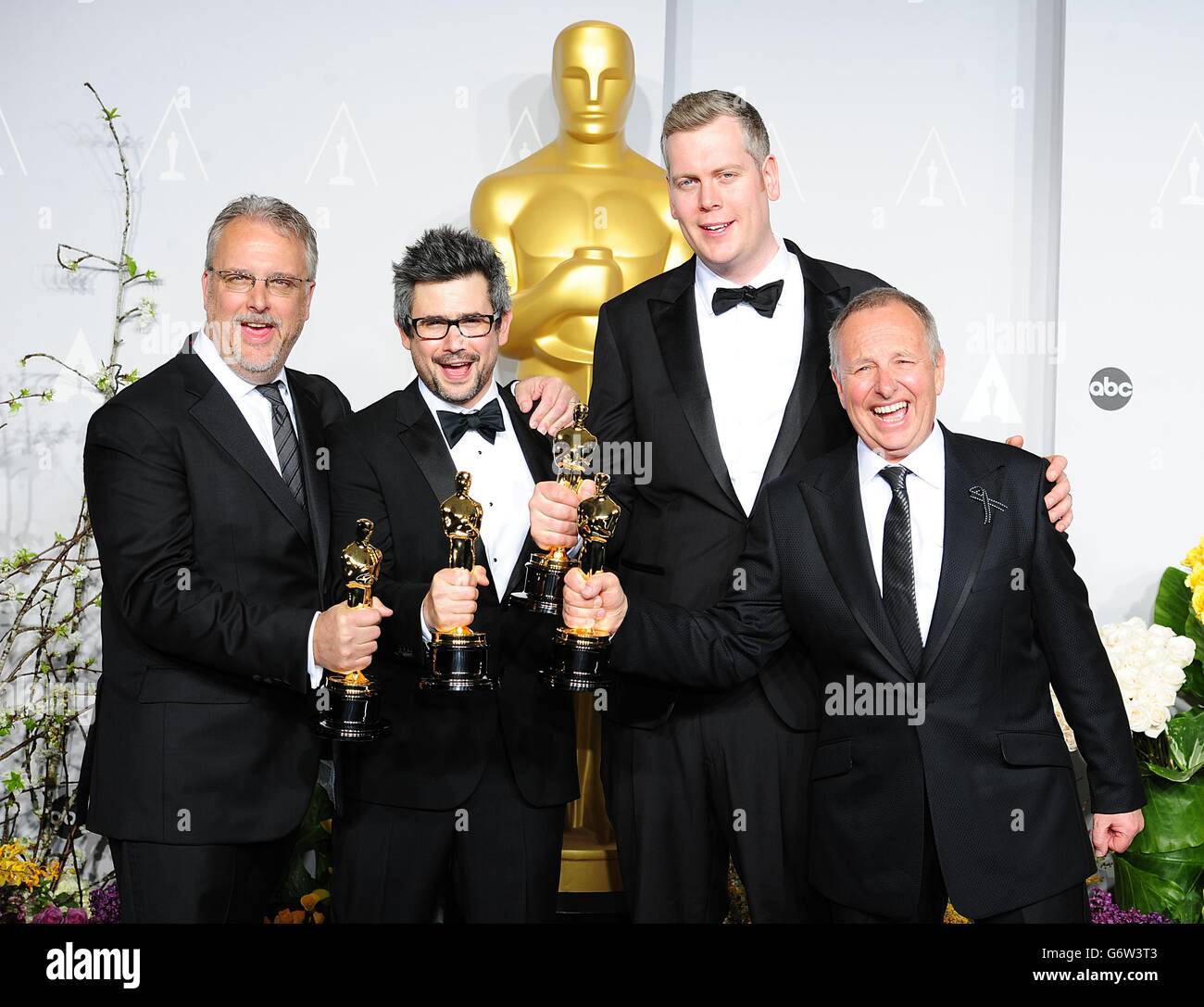 86. Academy Awards - Pressespiegel - Los Angeles Stockfoto