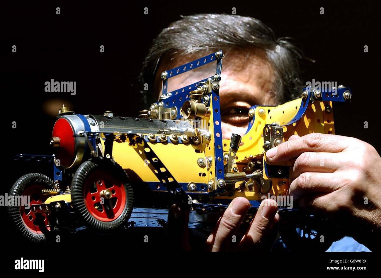 Meccano-Verkauf Stockfoto