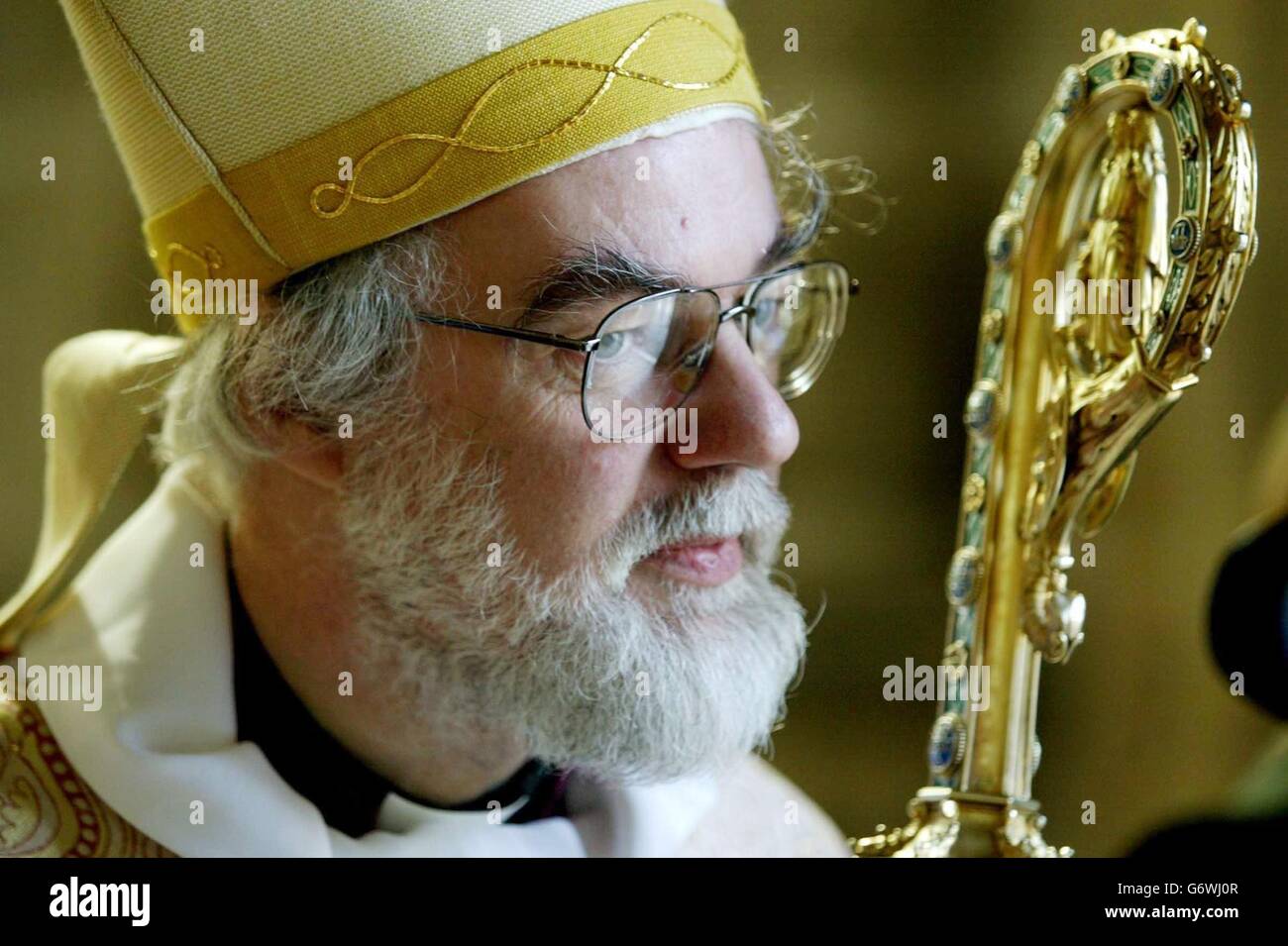 Tag der Ostergottesdienst in der Canterbury Cathedral Stockfoto