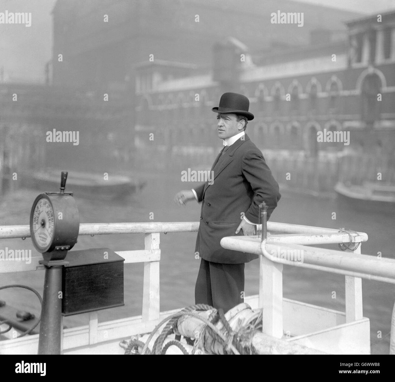 Mensch und Gesellschaft - Polarforschung - Ernest Shackleton - London Stockfoto