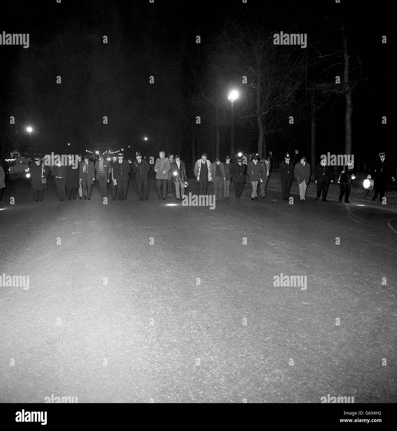 Kriminalität - Prinzessin Anne Kidnap Versuch - Pall Mall, London Stockfoto