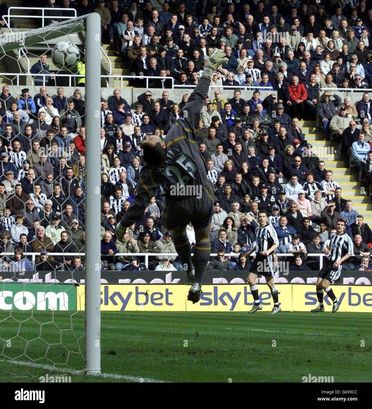 Newcastle V Everton Stockfoto