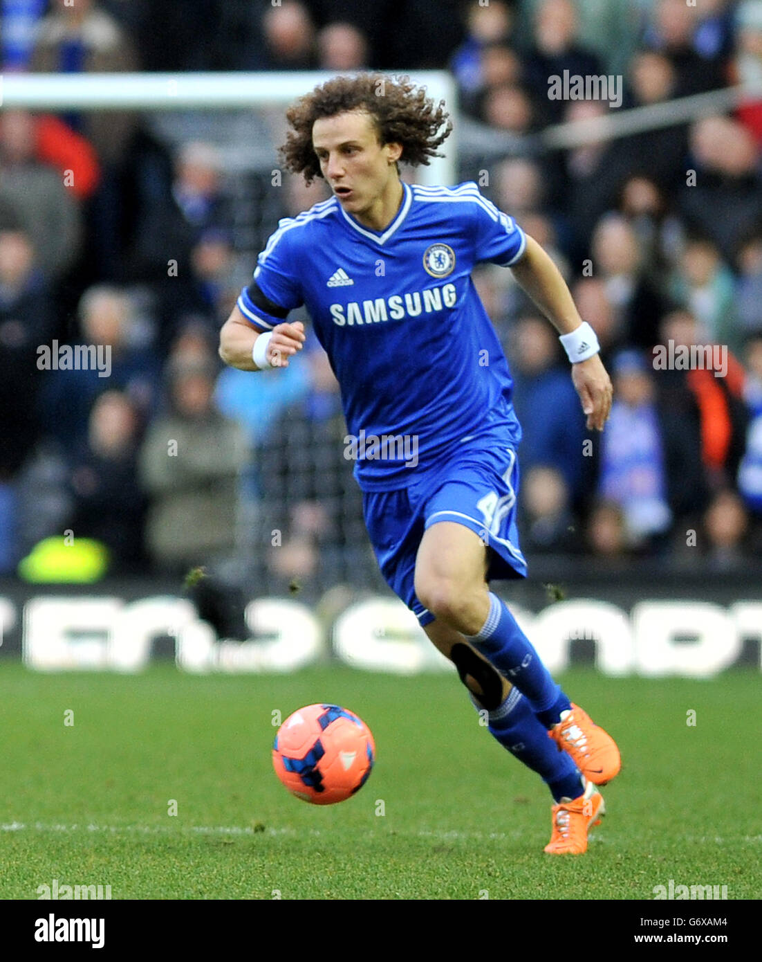 Fußball - FA Cup - Dritte Runde - Derby County / Chelsea - iPro Stadium. David Luiz, Chelsea Stockfoto