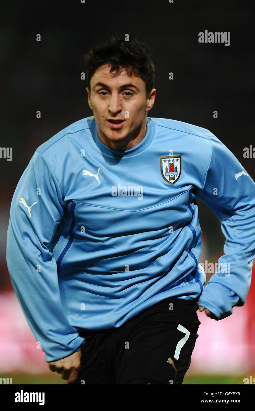 Fußball - internationale Freundschaftsspiele - Österreich gegen Uruguay - Wörthersee Stadion Stockfoto