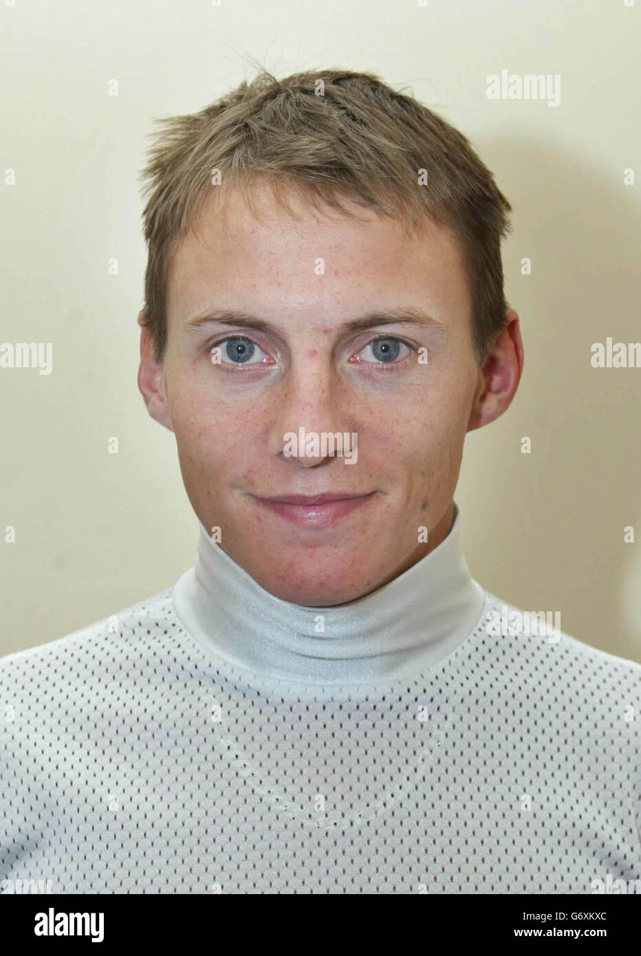 Jockey Lingfield Stockfoto