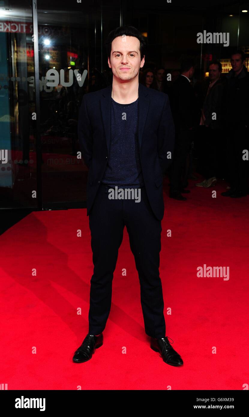 Premiere Von „The Stag“ - London. Andrew Scott bei einer Galavorführung von The Stag im Vue-Kino in London. Stockfoto