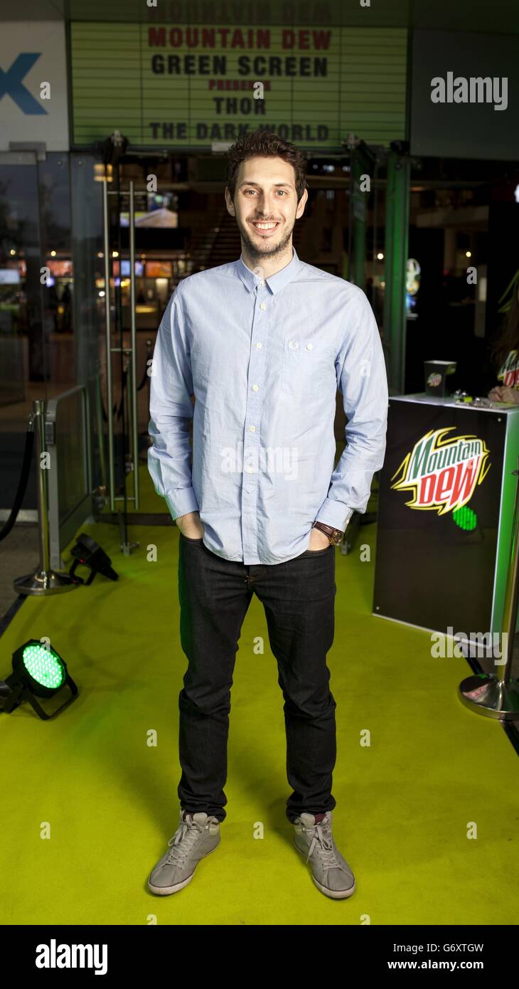 Mountain Dew Greenscreen Event - London Stockfoto