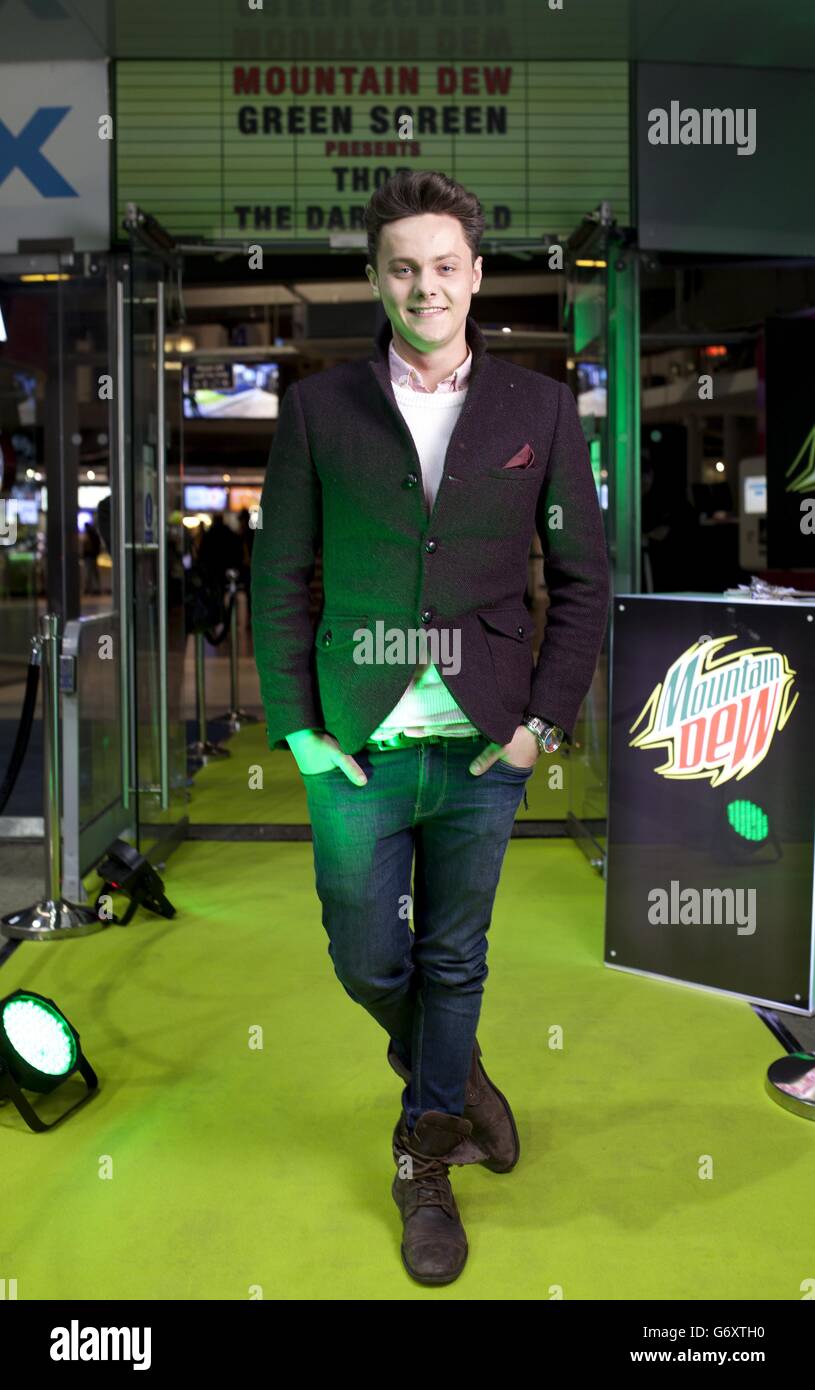 Mountain Dew Greenscreen Event - London Stockfoto