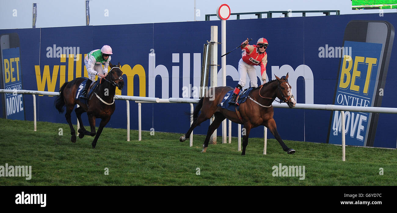 Pferderennen Sie-2014 William Hill Lincoln - Tag eins - Doncaster Racecourse Stockfoto