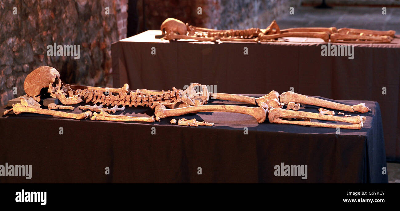 Crossrail Pest Gräberfeld Stockfoto