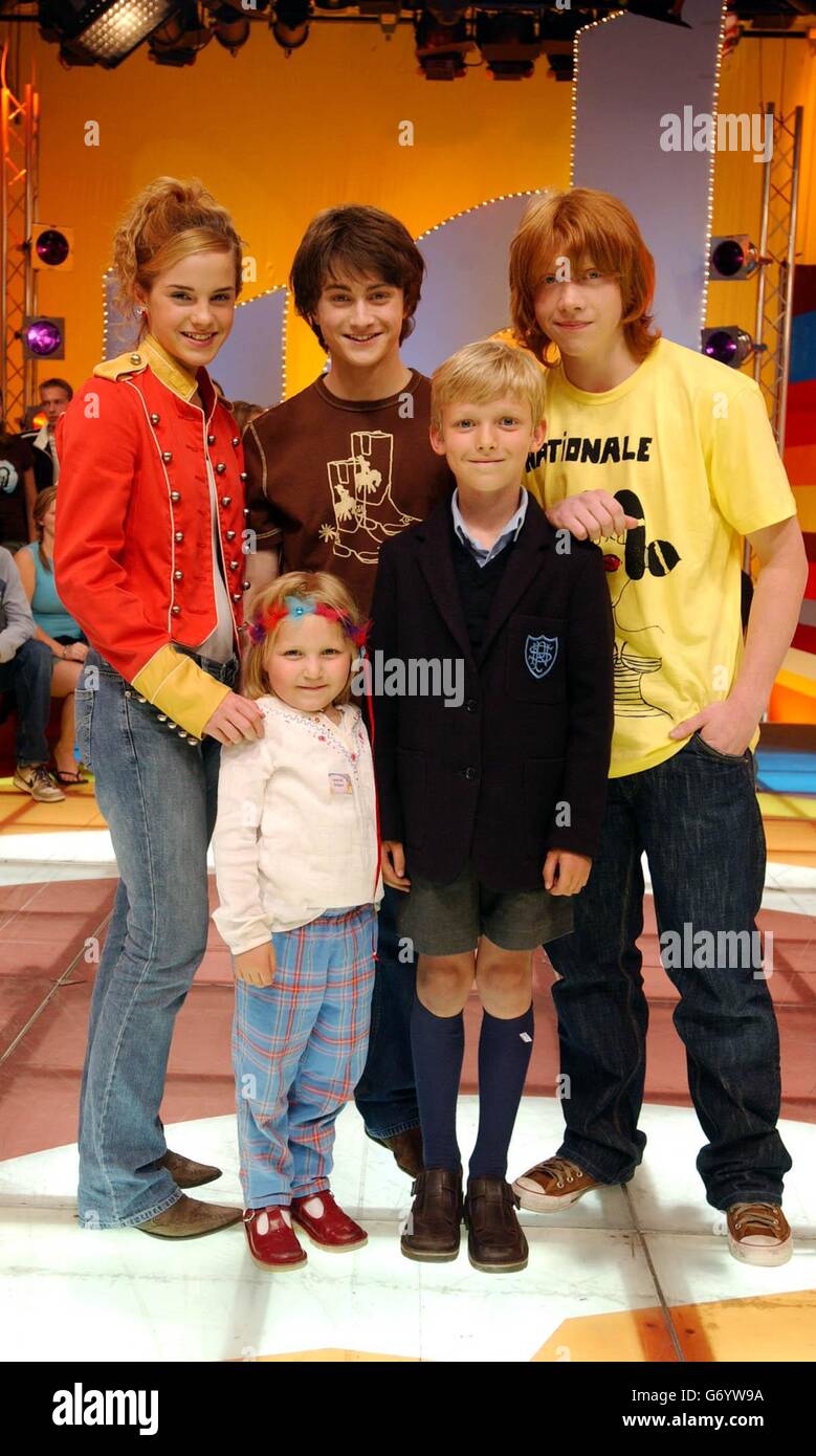 MTV TRL UK Harry Potter Stockfoto