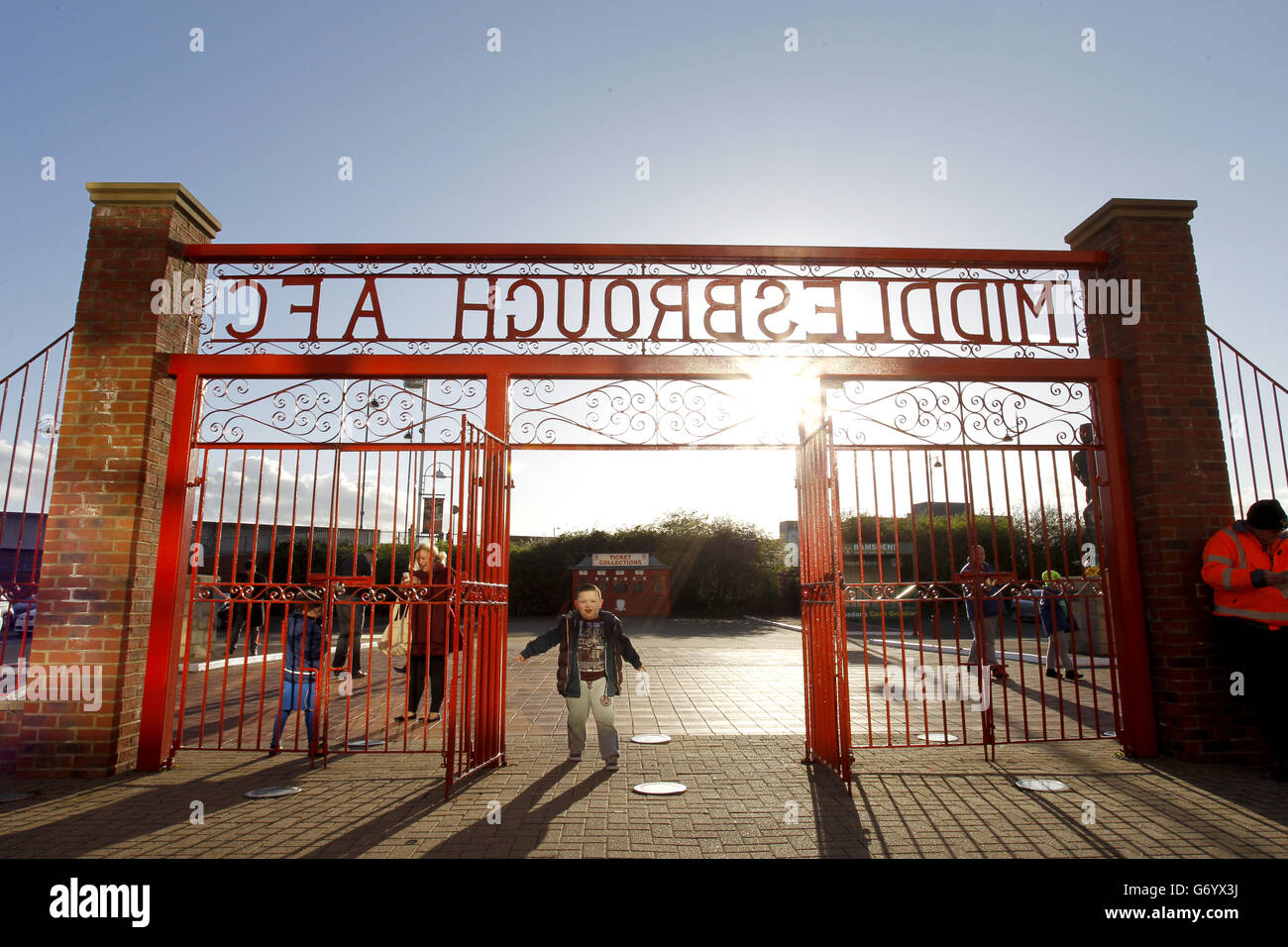 Fußball - Himmel Bet Meisterschaft - Middlesbrough V Birmingham City - Riverside Stockfoto