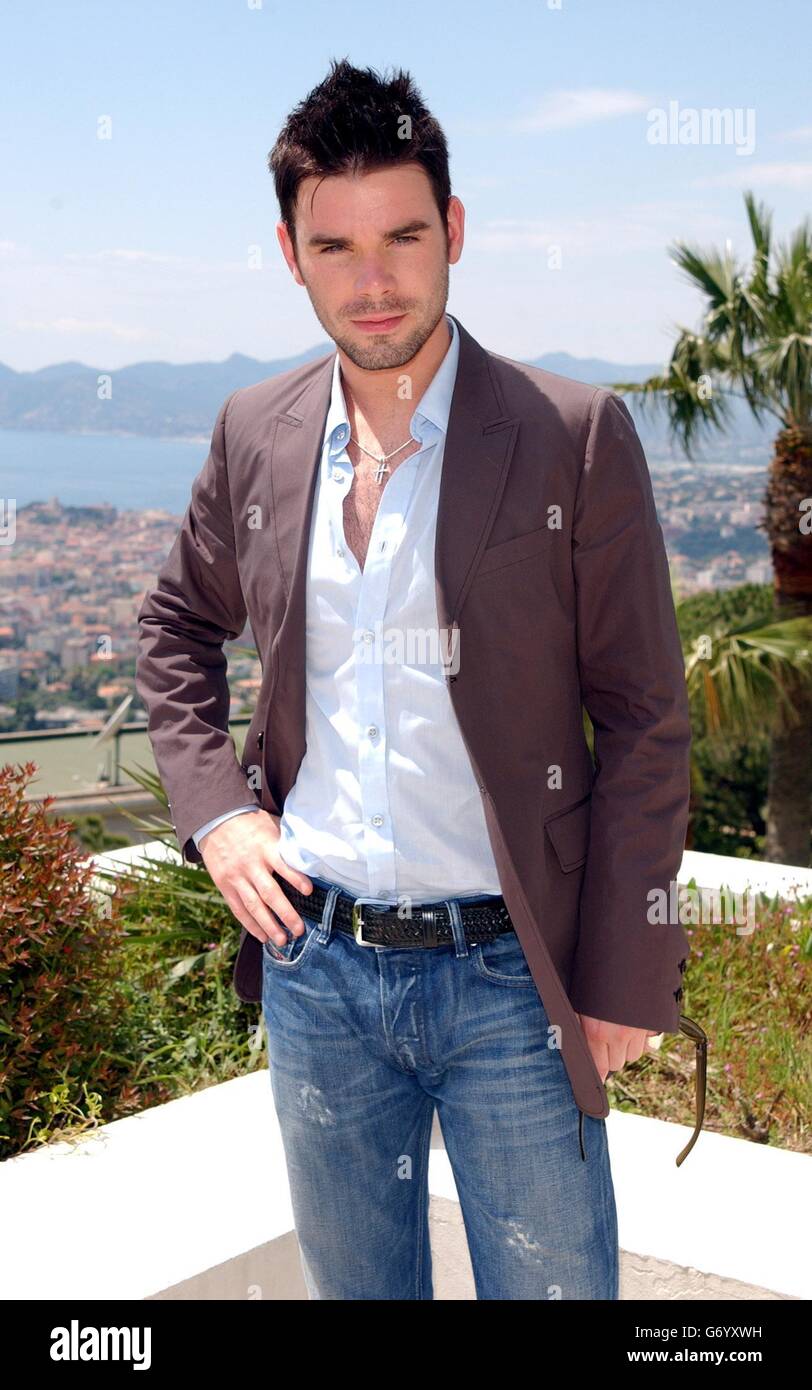 Dave Berry über MTV TRL im Le Palais Oriental im Rahmen der 57. Filmfestspiele von Cannes in Frankreich. Stockfoto