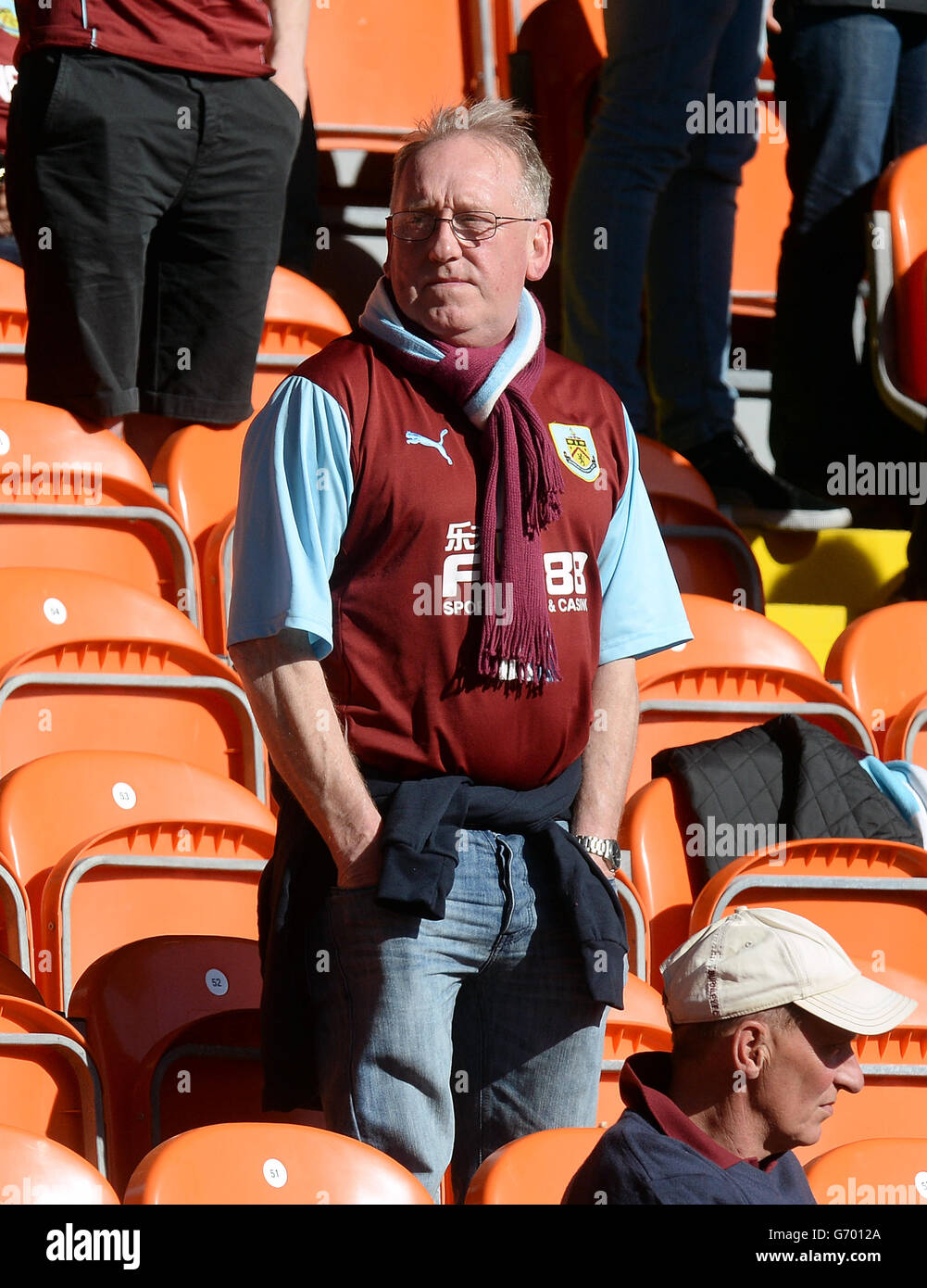 Fußball - Himmel Bet Meisterschaft - Blackpool V Burnley - Bloomfield Road Stockfoto