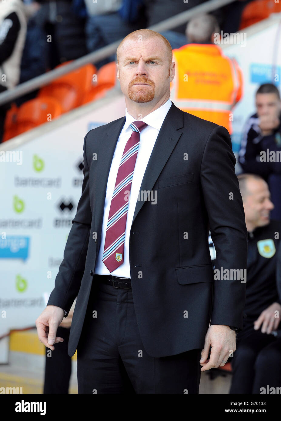 Fußball - Himmel Bet Meisterschaft - Blackpool V Burnley - Bloomfield Road Stockfoto