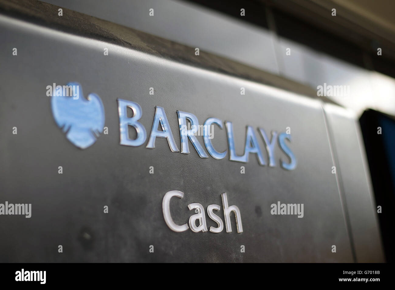 Eine Filiale der Barclays Bank in Islington, Nord-London. Stockfoto