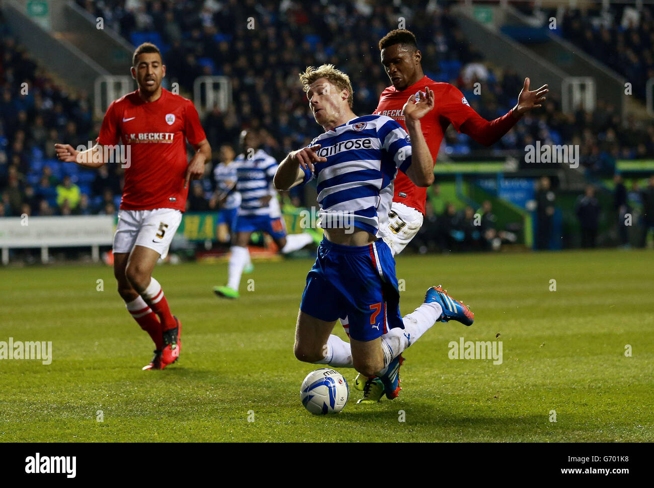 Fußball - Himmel Bet Meisterschaft - lesen V Barnsley - Madejski-Stadion Stockfoto
