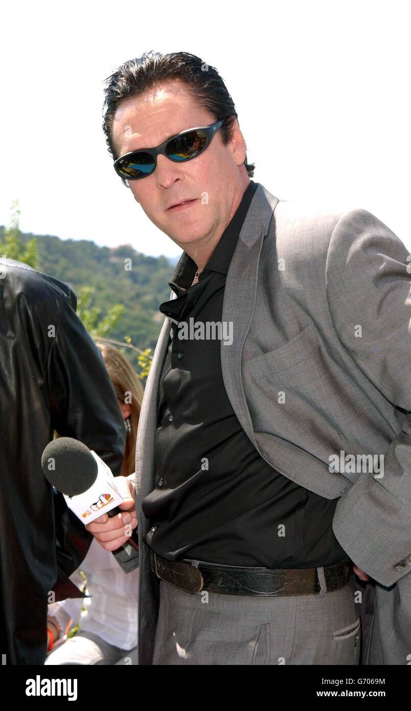 Michael Madsen auf MTV TRL Stockfoto