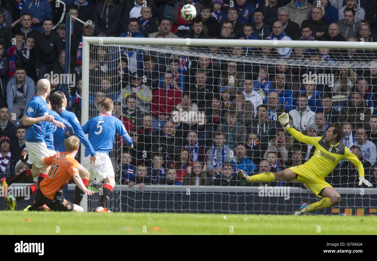 Fußball - William Hill schottische Pokalfinale - Semi - Rangers V Dundee United - Ibrox Stadium Stockfoto