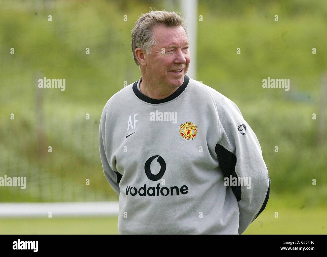 Manchester United Training Stockfoto