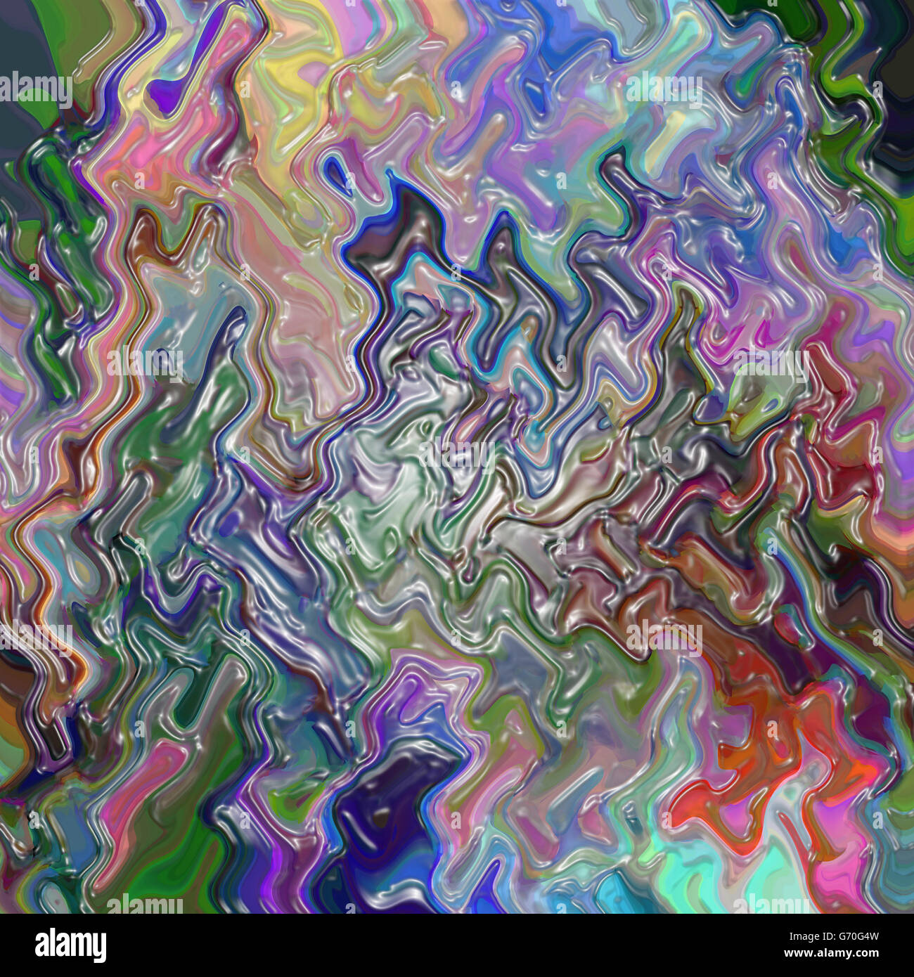 Abstrakte Färbung Hintergrund des Farbverlaufs Pastelle mit visuellen Welle und Plastikfolie Effekte, gut für Ihr design Stockfoto