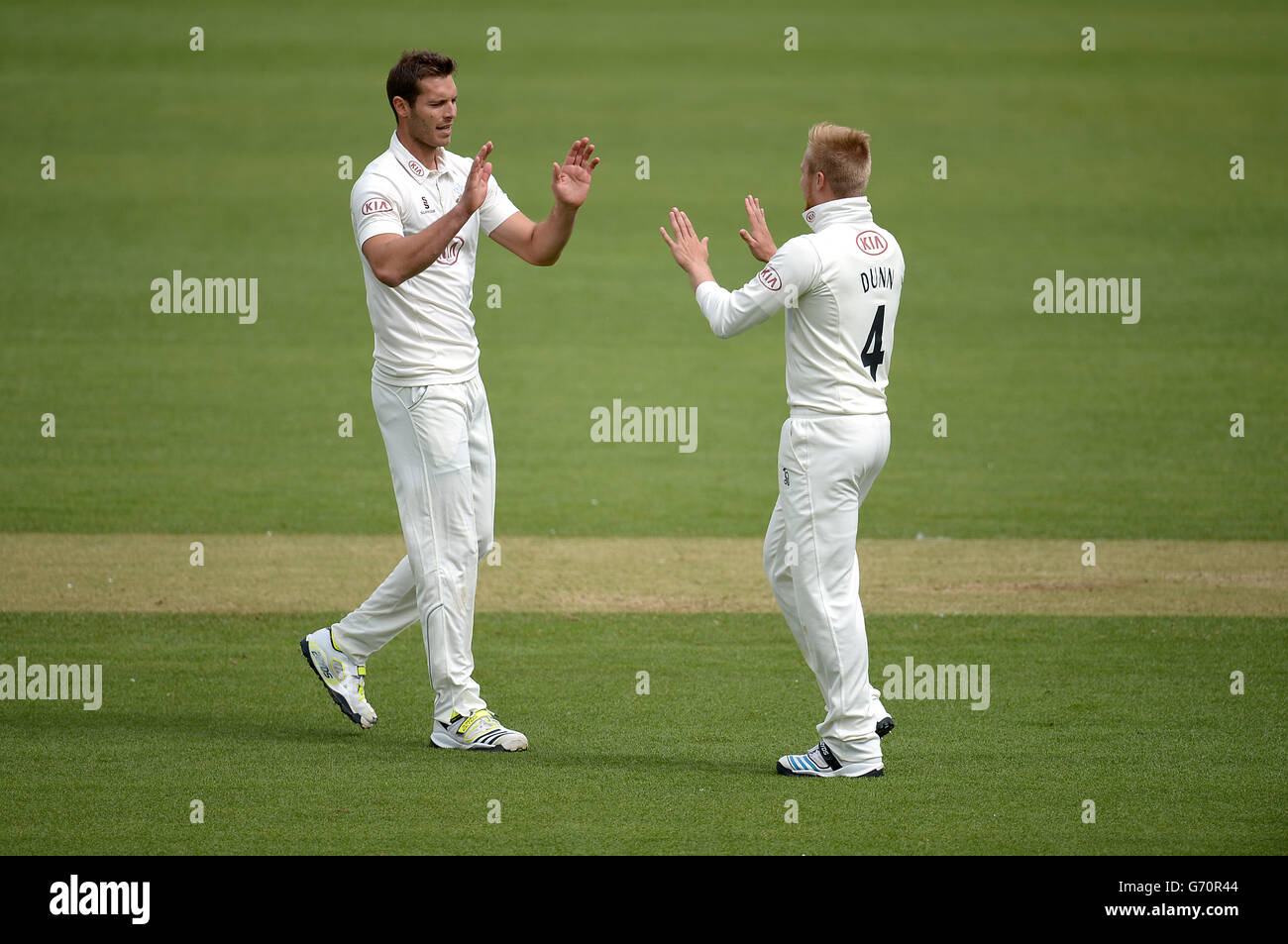 Cricket - LV = County Championship - Division Two - Tag 3 - Surrey V Essex - Kia Oval Stockfoto