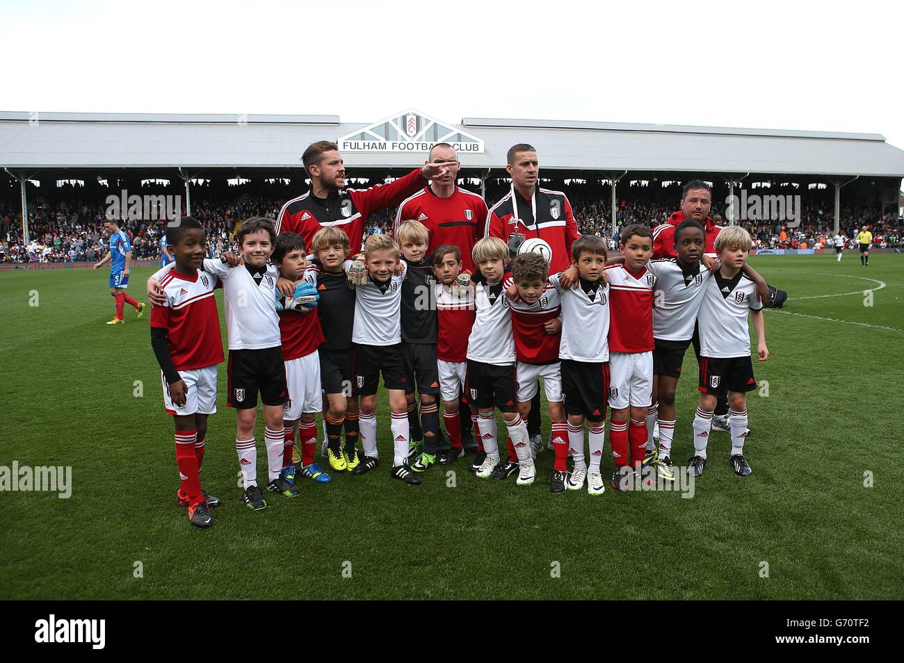 Fußball - Barclays Premier League - Fulham V Hull City - Craven Cottage Stockfoto