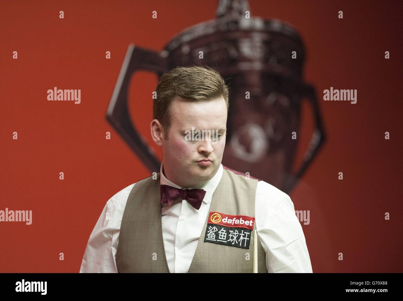 Snooker - Dafabet Snooker-WM - Tag elf - Tiegel Stockfoto