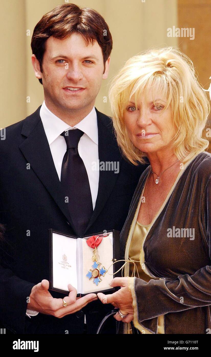 Adam und Yvonne Gibb Investitur Stockfoto