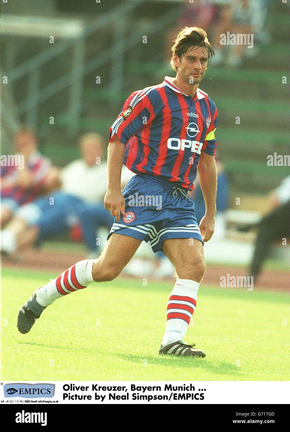 Photo Originale Signée Oliver Kreuzer (FC Bayern Munich) + Certificat