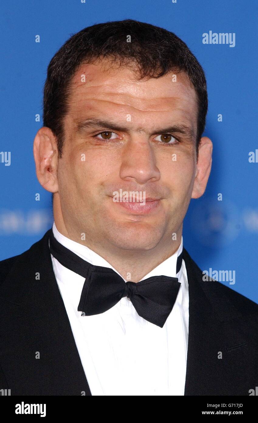 Laureus Sports Awards. Martin Johnson während der fünften jährlichen Laureus Sports Awards im Centro Cultural de Belem in Lissabon, Portugal. Stockfoto